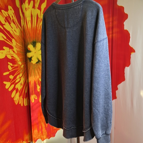 Royce Beach Beach Vintage Washed Poncho Fleece sweatshirt - Picture 5 of 8